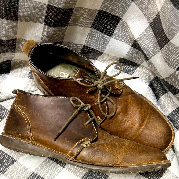 Crevo Other - CREVO Brown Leather Chukka Boots 10
